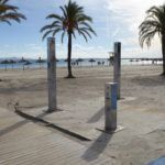 Duchas Playa de Alcúdia