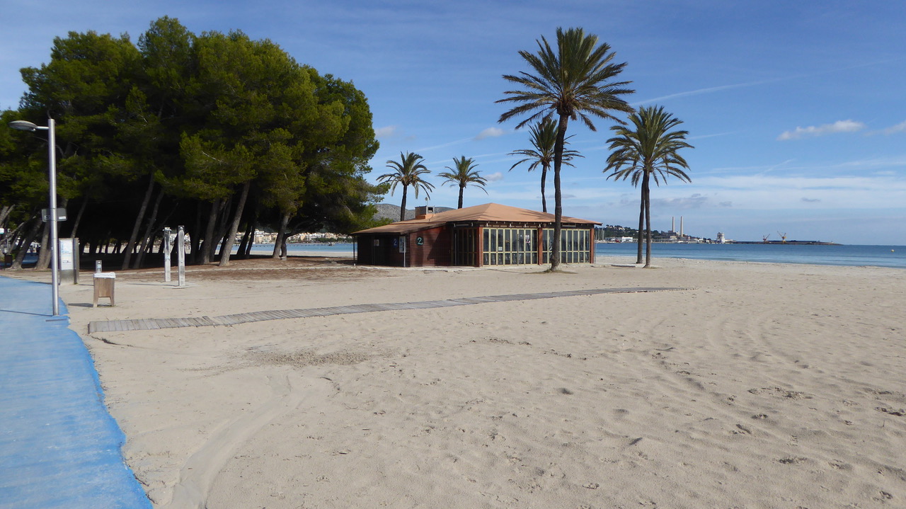 Balneario playa de Alcúdia