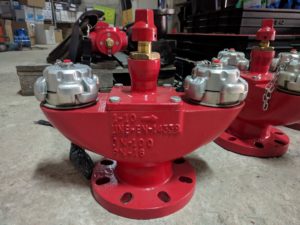 Hidrante enterrado|Hidrante de columna. Anber tifón|Colocación de hidrante de columna